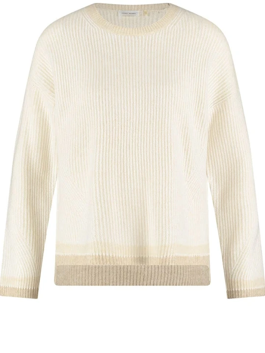 Zdjęcie produktu Gerry Weber Sweter w kolorze beżowym rozmiar: 42