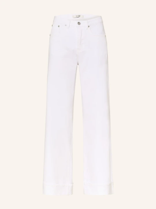 Zdjęcie produktu Gestuz Dżinsy Z Szerokimi Nogawkami Gzlivia weiss 105805 White wash