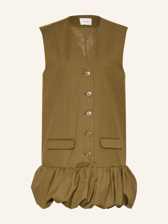 Zdjęcie produktu Gestuz Sukienka Gzolivia Z Falbanami gruen KHAKI