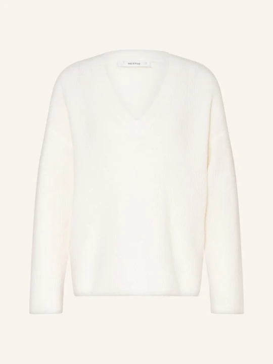 Zdjęcie produktu Gestuz Sweter Alphagz Z Dodatkiem Alpaki weiss ECRU