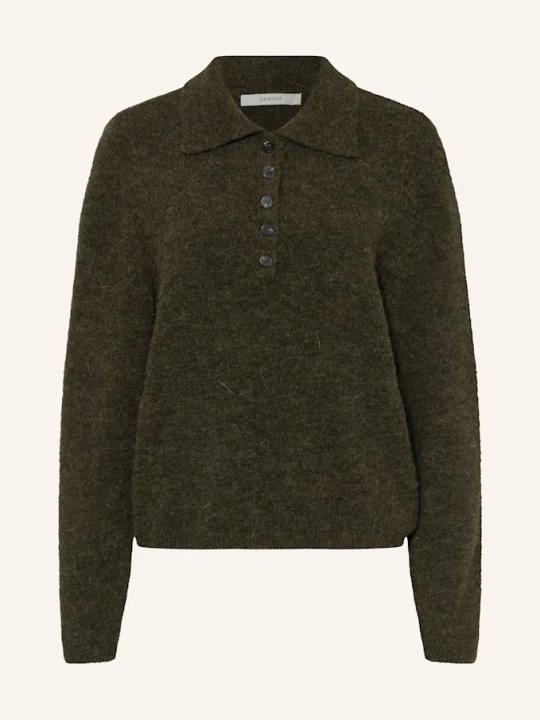 Zdjęcie produktu Gestuz Sweter Gzalpha Z Dodatkiem Alpaki gruen KHAKI