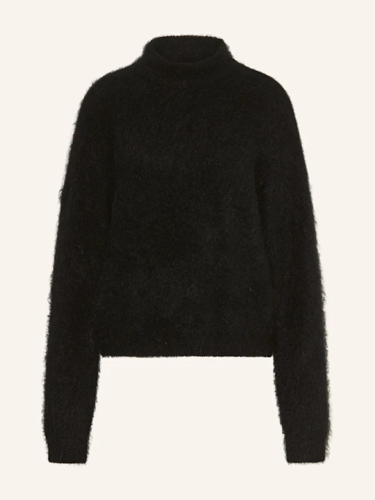 Zdjęcie produktu Gestuz Sweter Gzdebbie Z Dodatkiem Moheru schwarz CZARNY