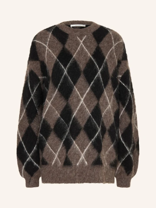 Zdjęcie produktu Gestuz Sweter Oversize Gzsida Z Alpaki braun brązowy