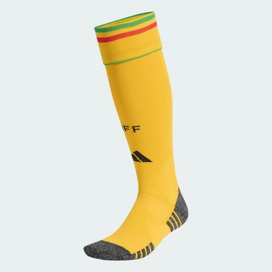 Zdjęcie produktu Getry domowe Jamajka 26 x Bob Marley Adidas Bold Gold