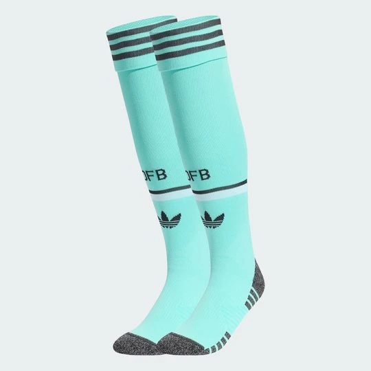Zdjęcie produktu Getry wyjazdowe Niemcy 26 Adidas Flash Aqua
