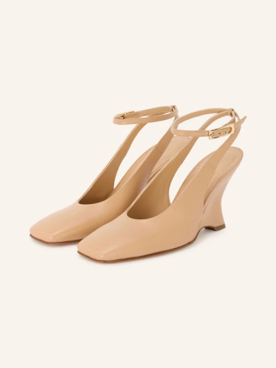 Zdjęcie produktu Gia Borghini Czółenka Na Rzemieniu Valerie beige