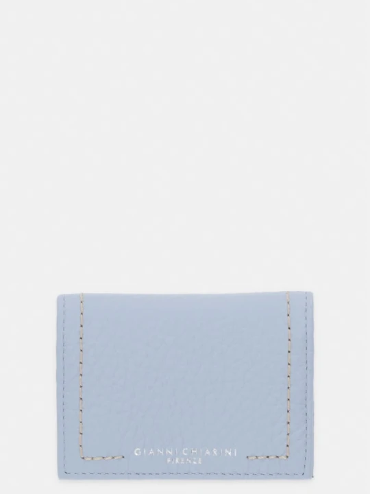 Zdjęcie produktu Gianni Chiarini etui na karty damskie skórzane niebieski