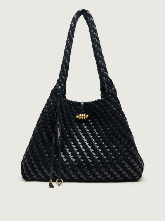 Zdjęcie produktu GIANNI CHIARINI Shopperka Aurelie | zamsz czarny