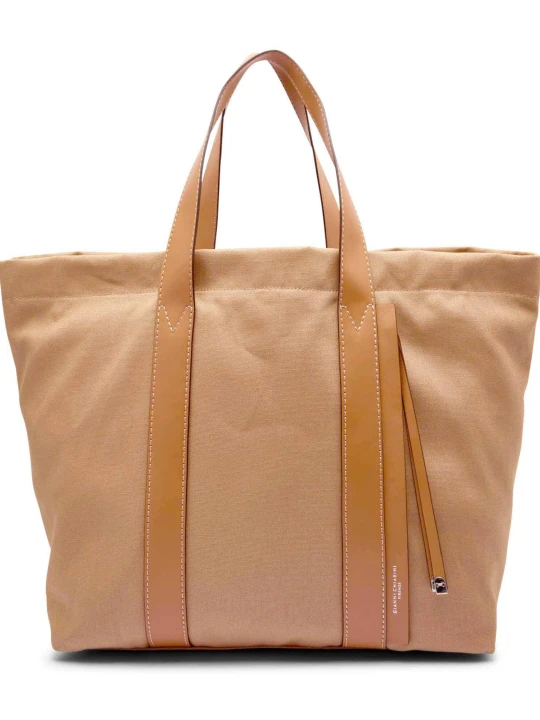 Zdjęcie produktu GIANNI CHIARINI Shopperka SARA | z dodatkiem skóry camel