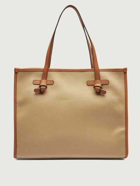 Zdjęcie produktu GIANNI CHIARINI Shopperka + saszetka Marcella | z dodatkiem skóry