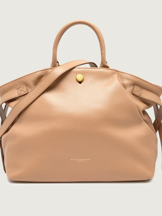 Zdjęcie produktu GIANNI CHIARINI Skórzana shopperka CLAUDETTE beżowy