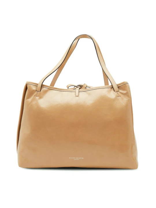 Zdjęcie produktu GIANNI CHIARINI Skórzana shopperka + saszetka Ray