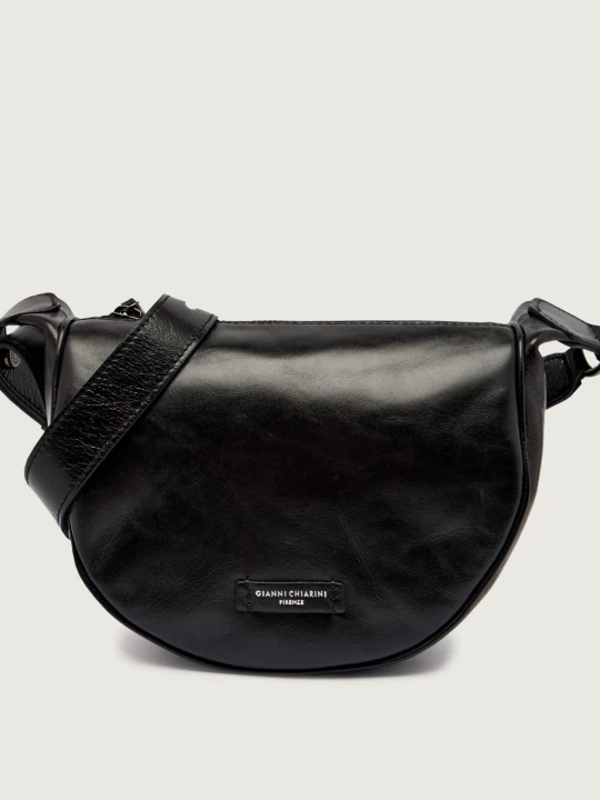 Zdjęcie produktu GIANNI CHIARINI Skórzana torebka na ramię CHARLOTTE czarny