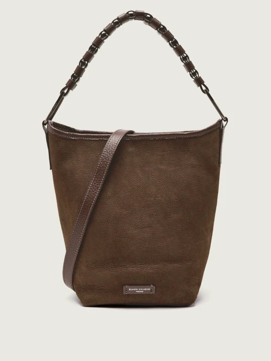 Zdjęcie produktu GIANNI CHIARINI Skórzana torebka na ramię ELIANA brązowy