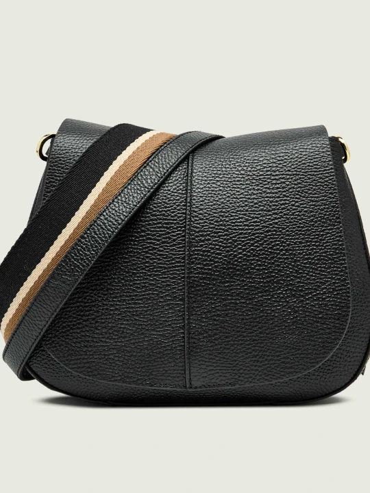 Zdjęcie produktu GIANNI CHIARINI Skórzana torebka na ramię HELENA ROUND czarny