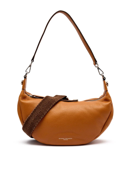 Zdjęcie produktu GIANNI CHIARINI Skórzane hobo AISHA brązowy