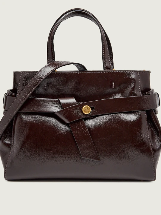 Zdjęcie produktu GIANNI CHIARINI Skórzany kuferek Miranda brązowy