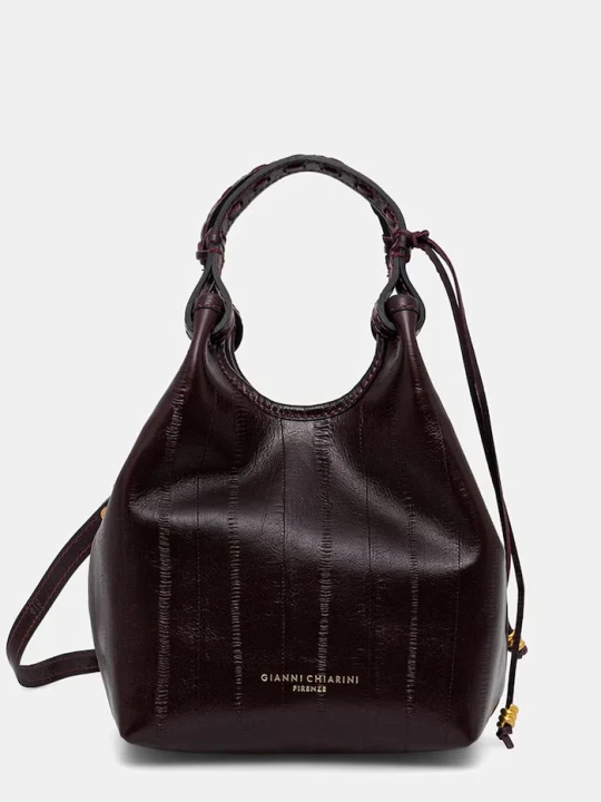 Zdjęcie produktu Gianni Chiarini torebka crossbody damska skórzana DUA bordowy