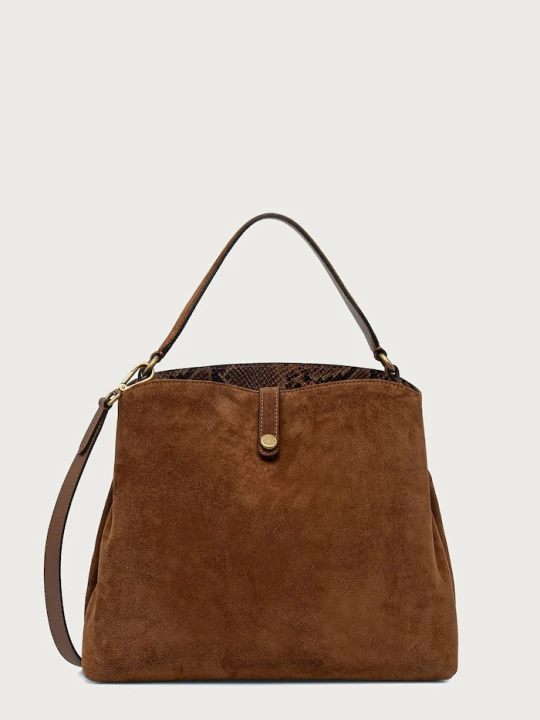 Zdjęcie produktu Gianni Chiarini torebka crossbody damska skórzana FIONA brązowy