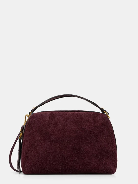 Zdjęcie produktu Gianni Chiarini torebka crossbody damska zamszowa ALIFA bordowy