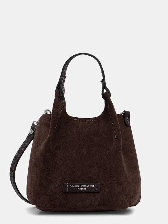 Zdjęcie produktu Gianni Chiarini torebka crossbody damska zamszowa DUA brązowy