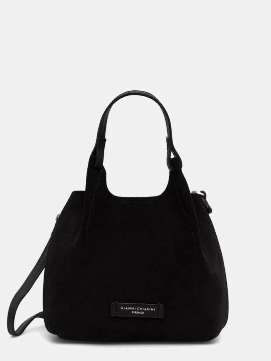 Zdjęcie produktu Gianni Chiarini torebka crossbody damska zamszowa DUA czarny