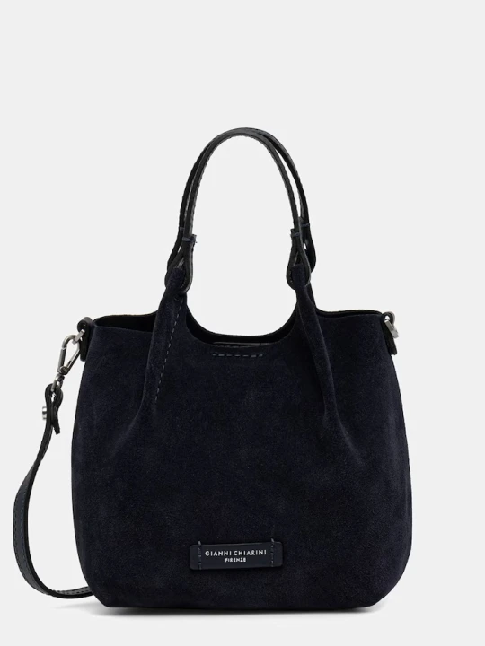 Zdjęcie produktu Gianni Chiarini torebka crossbody damska zamszowa DUA granatowy