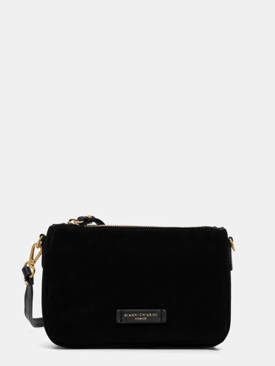 Zdjęcie produktu Gianni Chiarini torebka crossbody damska zamszowa NORA POUCH czarny