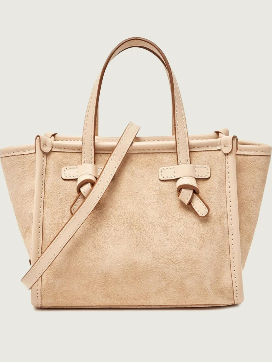 Zdjęcie produktu GIANNI CHIARINI Torebka na ramię MARCELLA | zamsz nude
