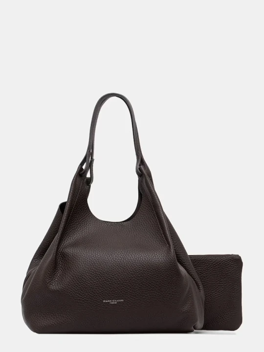 Zdjęcie produktu Gianni Chiarini torebka shopper damska skórzana DUA brązowy