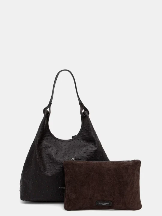 Zdjęcie produktu Gianni Chiarini torebka shopper damska skórzana DUA brązowy