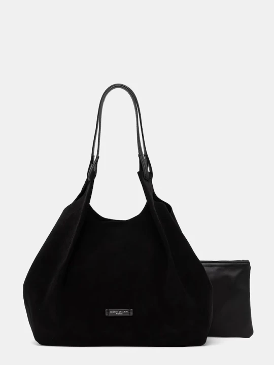 Zdjęcie produktu Gianni Chiarini torebka shopper damska skórzana DUA czarny