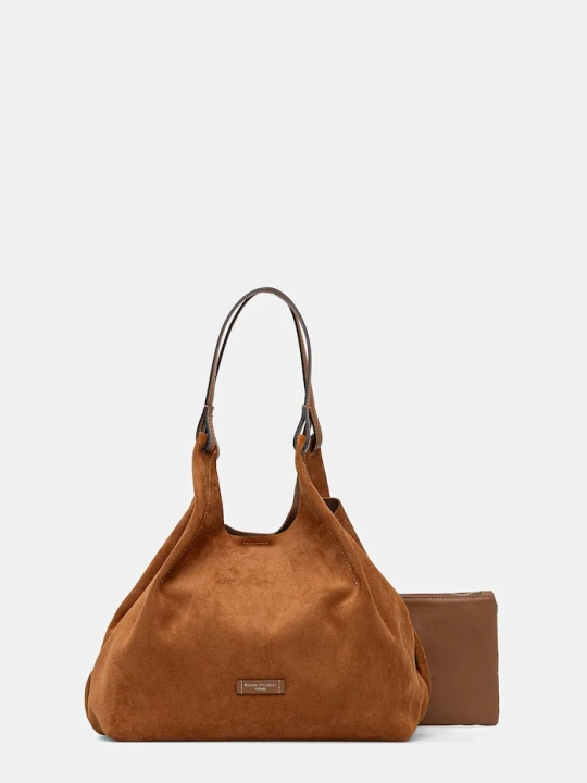 Zdjęcie produktu Gianni Chiarini torebka shopper damska zamszowa DUA brązowy