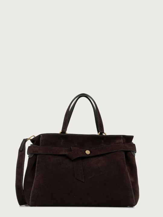 Zdjęcie produktu Gianni Chiarini torebka shopper damska zamszowa MIRANDA brązowy