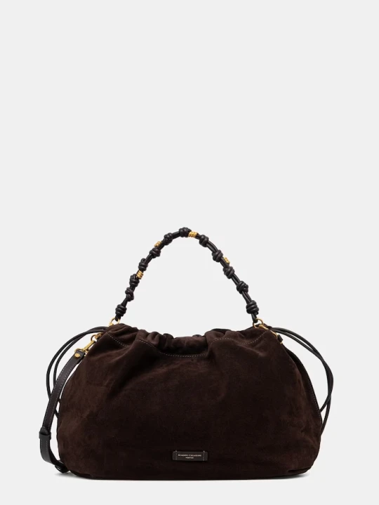 Zdjęcie produktu Gianni Chiarini torebka shopper damska zamszowa MORGANA brązowy