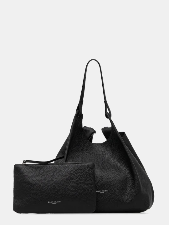 Zdjęcie produktu Gianni Chiarini torebka shopper damska skórzana DUA czarny