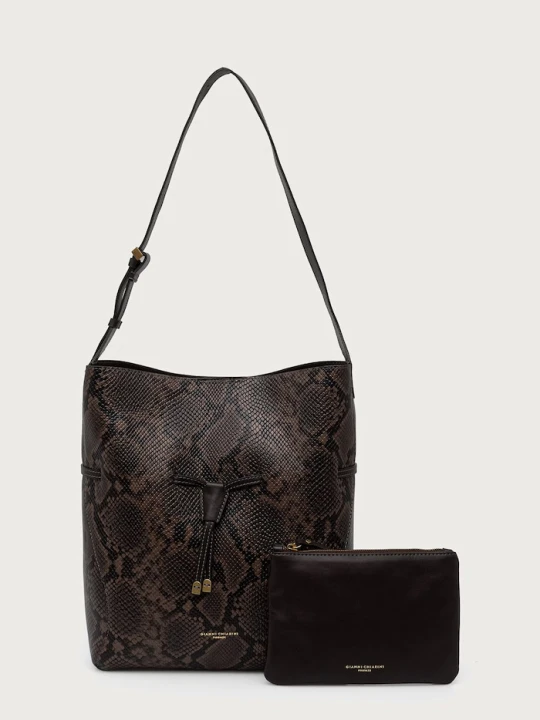 Zdjęcie produktu Gianni Chiarini torebka tote damska skórzana SIENNA brązowy