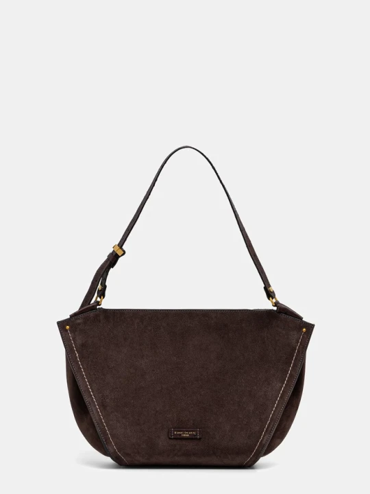 Zdjęcie produktu Gianni Chiarini torebka tote damska zamszowa BLOOM brązowy
