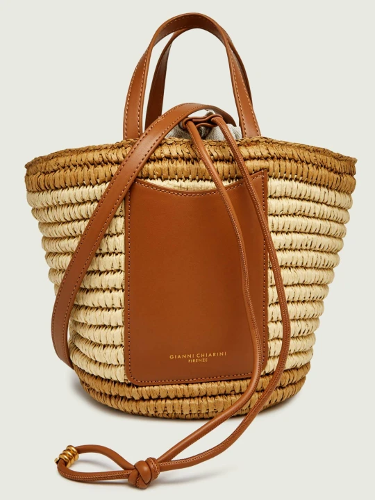 Zdjęcie produktu GIANNI CHIARINI Worek Mae | z dodatkiem skóry