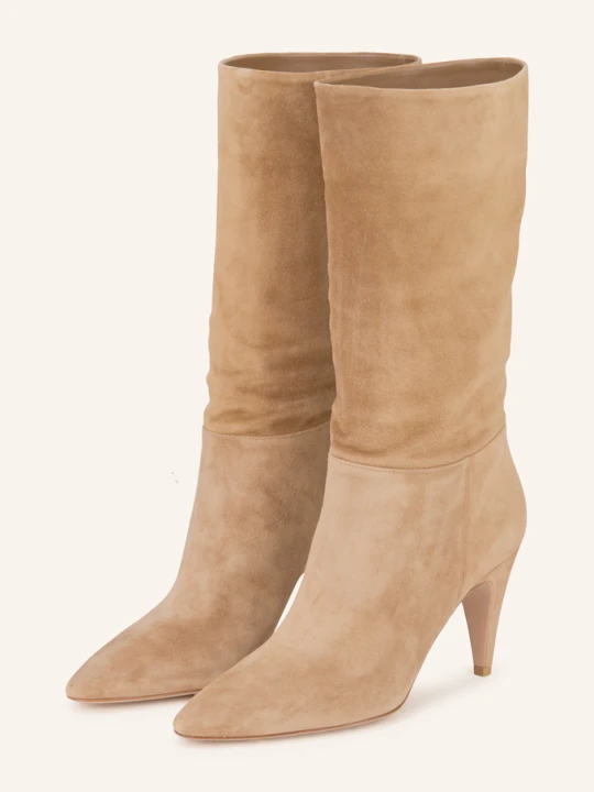 Zdjęcie produktu Gianvito Rossi Botki Elise beige