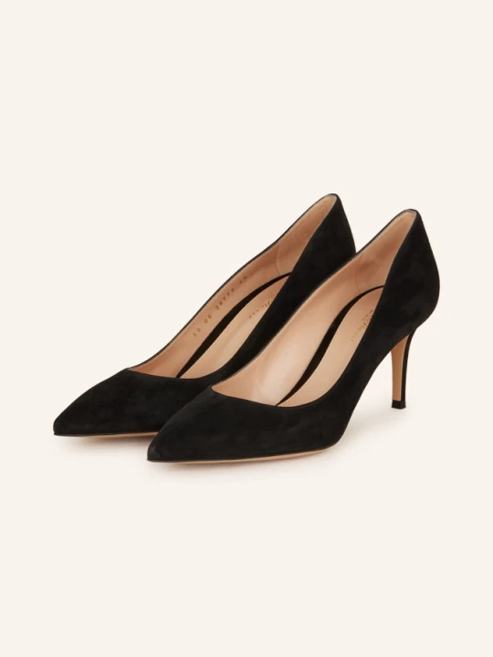 Zdjęcie produktu Gianvito Rossi Czółenka Gianvito 70 schwarz CZARNY