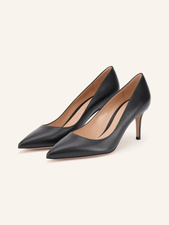 Zdjęcie produktu Gianvito Rossi Czółenka Gianvito 70 schwarz CZARNY