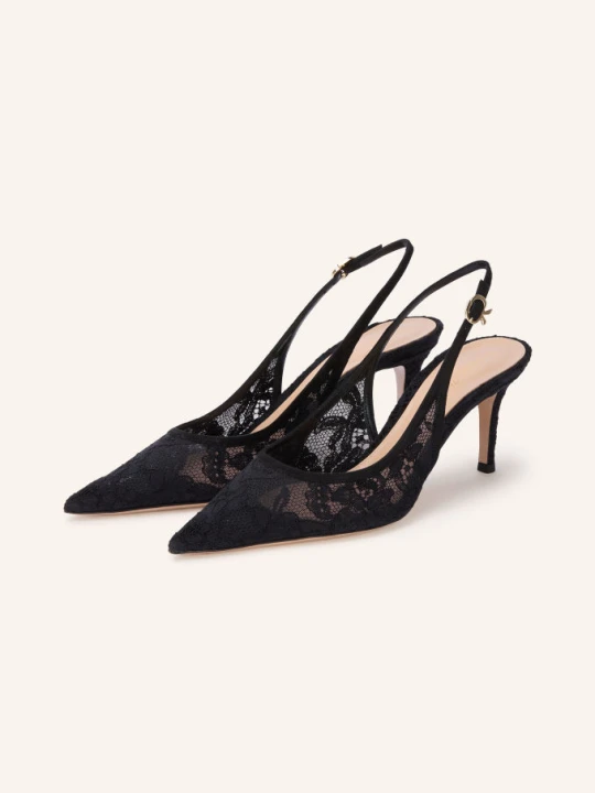 Zdjęcie produktu Gianvito Rossi Czółenka Typu Slingback schwarz CZARNY