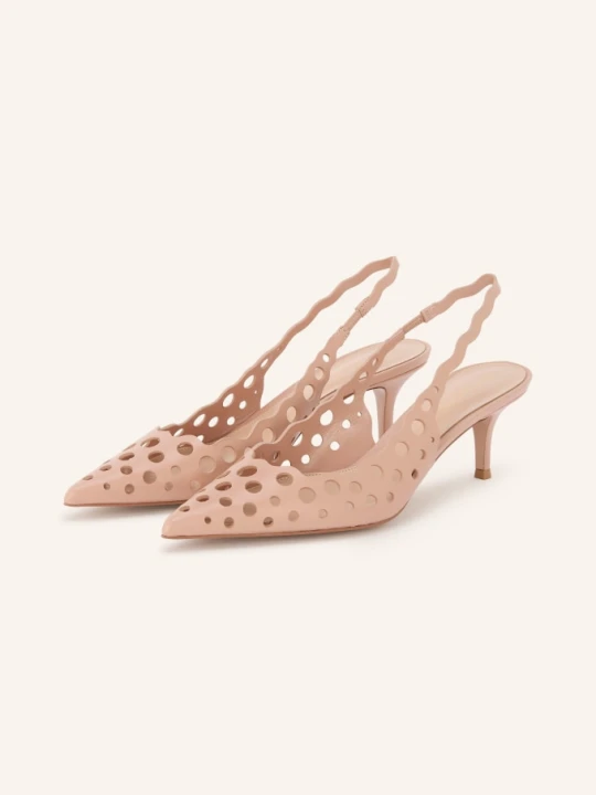 Zdjęcie produktu Gianvito Rossi Czółenka Z Wycięciami rosa BLADORÓŻOWY