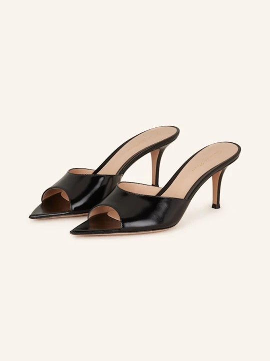 Zdjęcie produktu Gianvito Rossi Klapki Typu Mules Nuit schwarz CZARNY