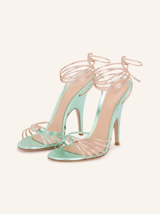 Zdjęcie produktu Gianvito Rossi Sandały Na Obcasie Malé rosegold różowy