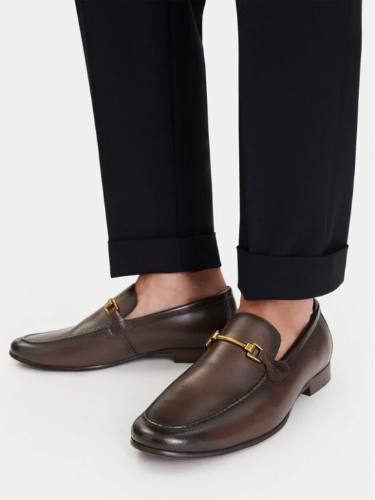 Zdjęcie produktu GINO ROSSI Loafersy EO-BENITO-01 126AM Brązowy ciemny