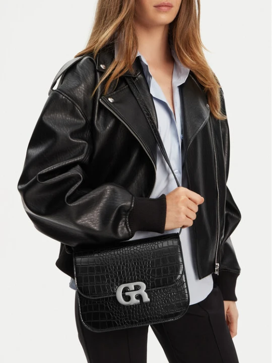 Zdjęcie produktu Gino Rossi Torebka CEO-LINA-KQ44-CROCCO Czarny