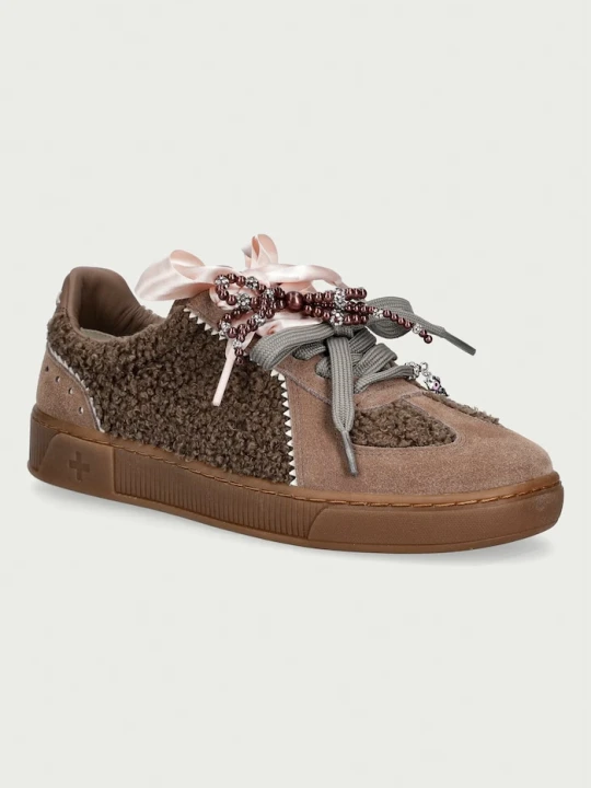 Zdjęcie produktu Gio+ Blue sneakersy damskie brązowy