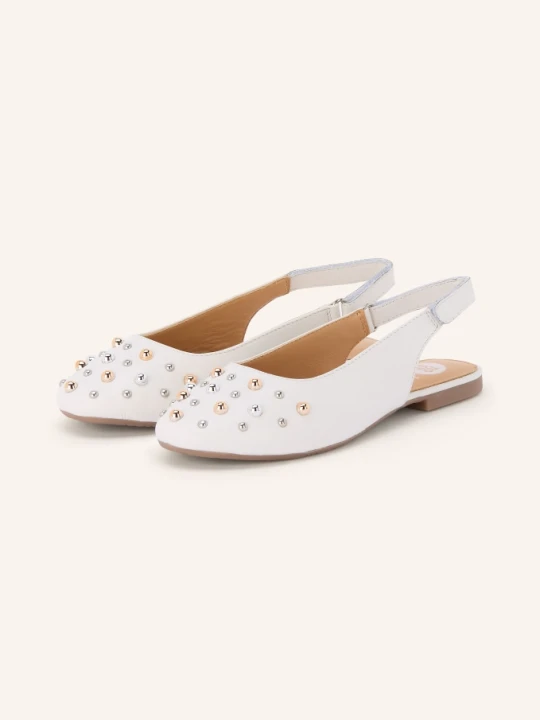 Zdjęcie produktu Gioseppo Baleriny Slingballerinas Namanye Z Nitami weiss BIAŁY